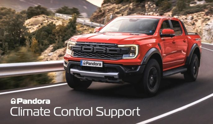 Ford Ranger IV now supported by Pandore fdor Climate Control