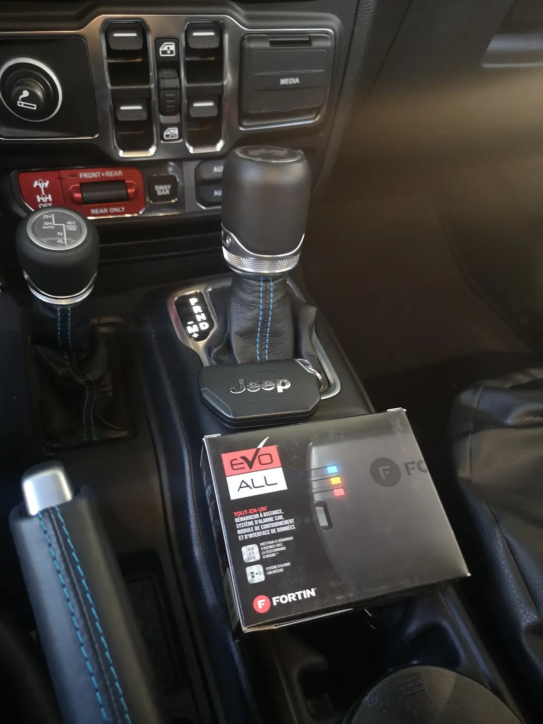 Fortin Evo All installed on Jeep Wrangler 4xe